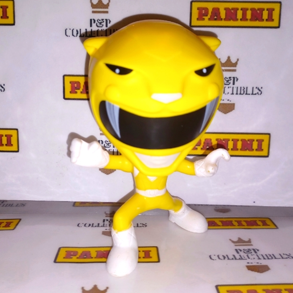 Yellow Power Ranger Action Figure Toy 🔥 Mighty Morphin Power Rangers MMPR